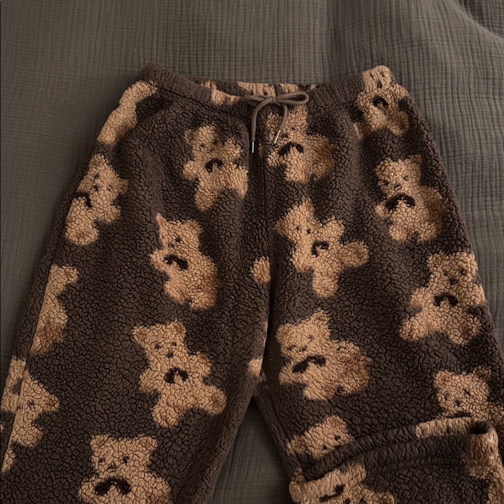 Teddy bear pajamas pants